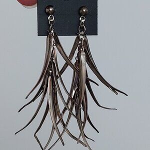 funky flirty vintage statement pierced earrings